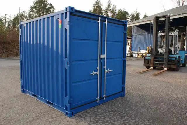 contentores de 10 pés e porta dupla