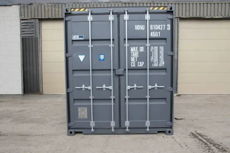 Novo contentor high cube de 10 pés