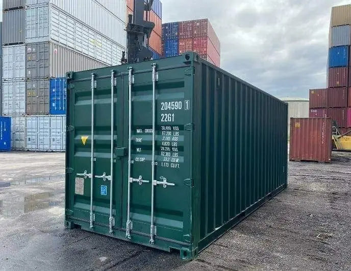 Contentor de transporte de 20 pés resistente ao vento e à água