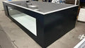 Piscina de polipropileno de 6,5 m x 2,5 m com janela de 4 m